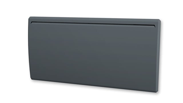 Radiateur Électrique LCD Céramique Gris Anthracite 2000W