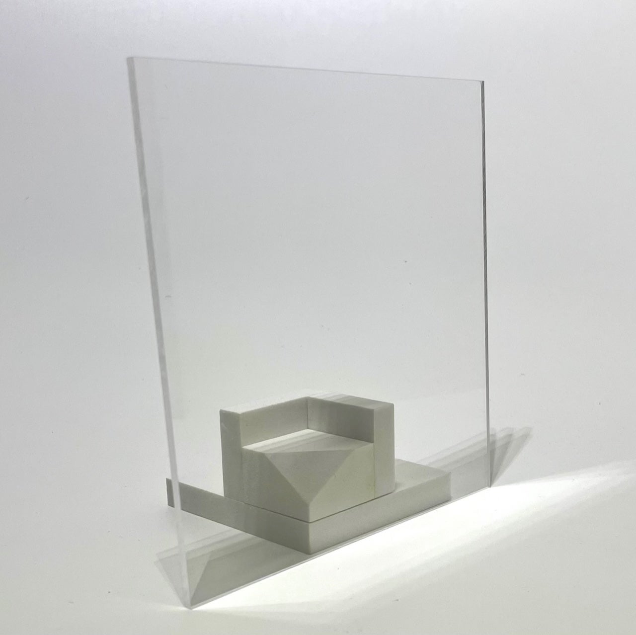 Plaque Plexiglas PMMA Transparent Ep. 3 mm L.100 x 50 cm - 2