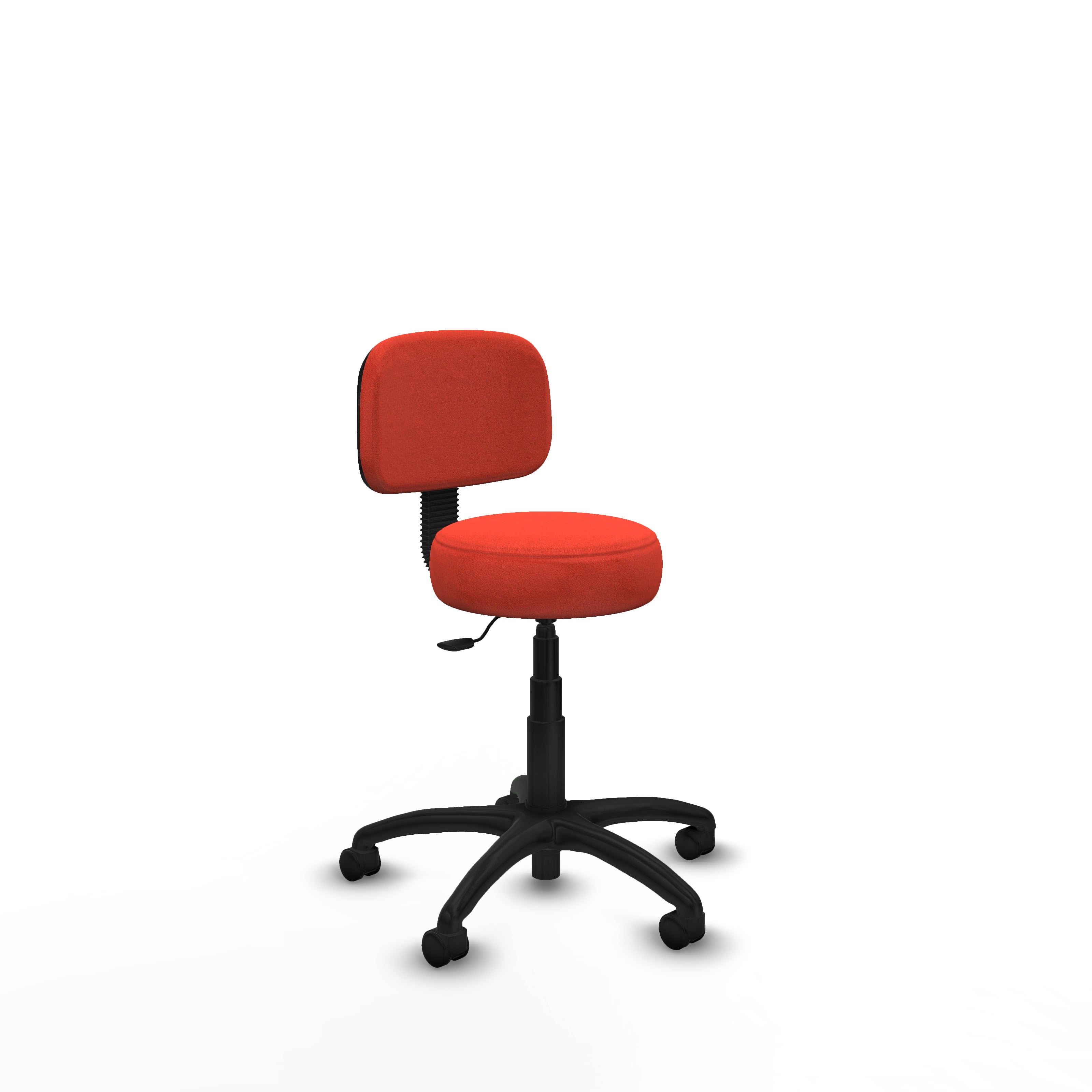 Sedia Da Scrivania Ergonomica In Rete Senza Braccioli - Regolabile In Altezza, Con Supporto Lombare, Base Girevole, Portata 113 Kg