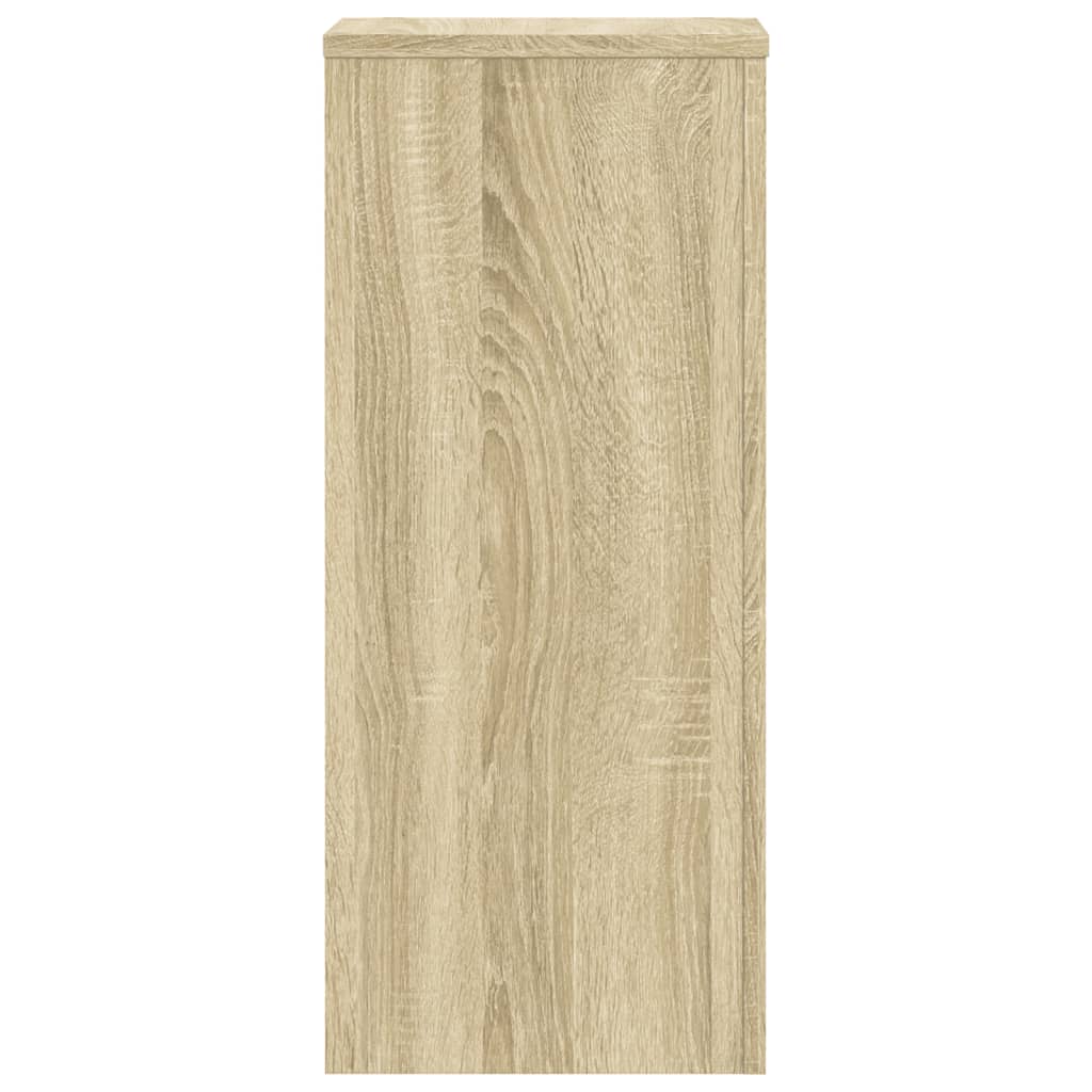 Supports pour plantes 2 pcs chêne sonoma bois d'ingénierie - 5