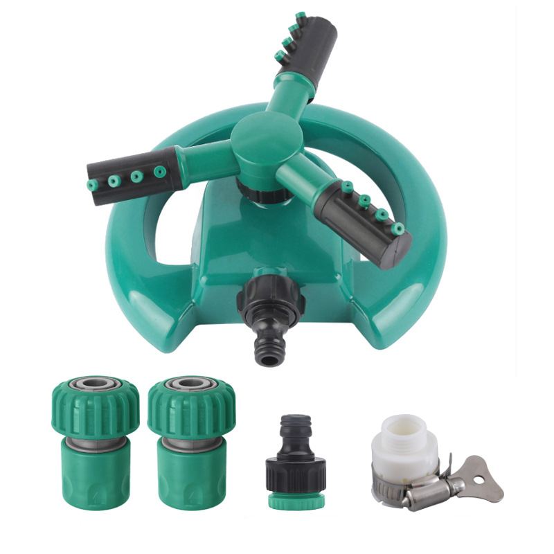 Kit arrosage 4 raccords 1/2" réglables pour tuyau d'arrosage
