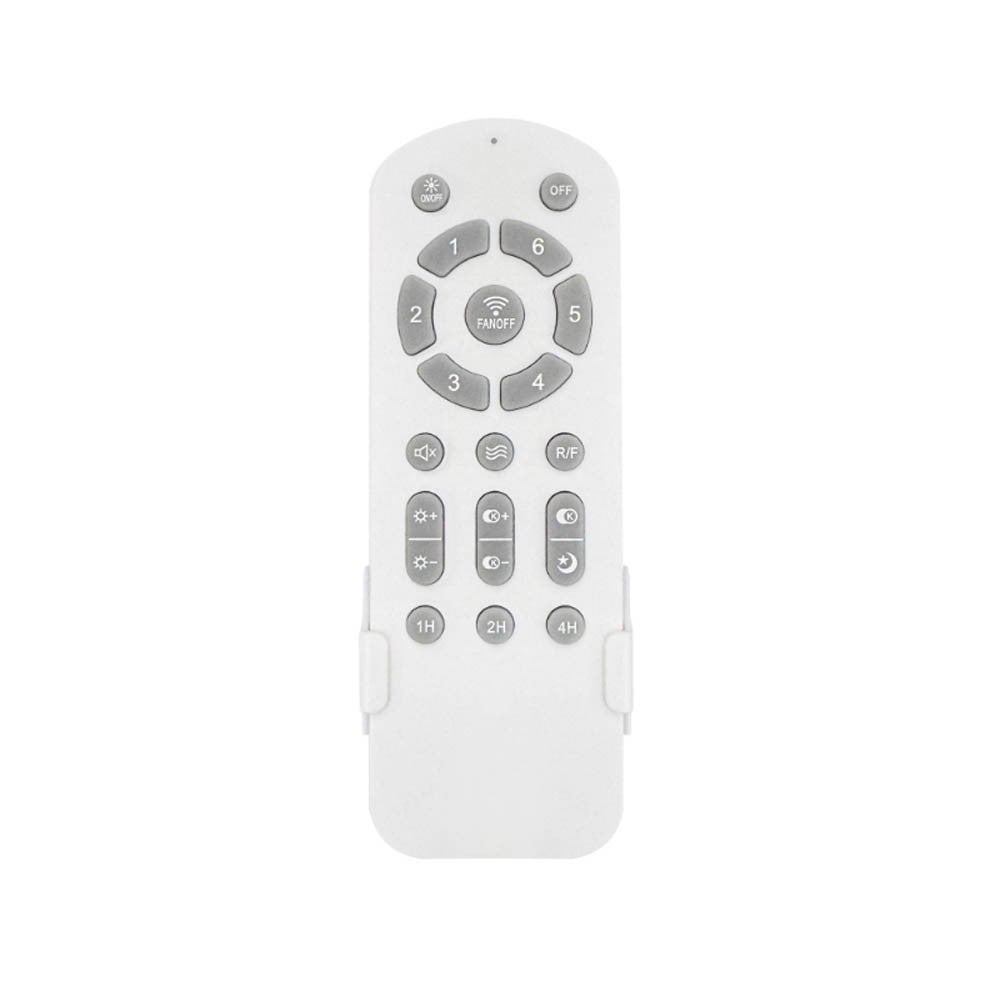 Ventilador de techo retráctil Kuma con luz LED 45W Silencioso Blanco CCT Dim Ø106 cm - 6