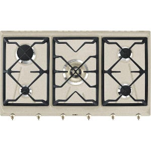 SMEG; Plaque de cuisson à gaz (SRV876AOGH
