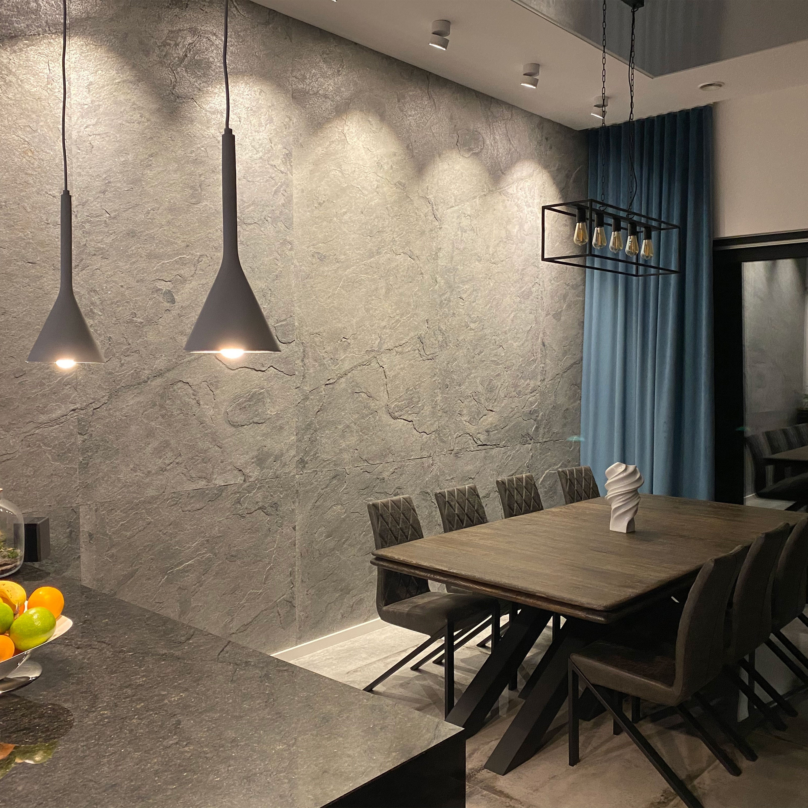 Pannello In Vera Pietra Flessibile Malaga Per Rivestimenti Interni Ed Esterni, 61x122x0,3 Cm, Arrotolabile E Leggero