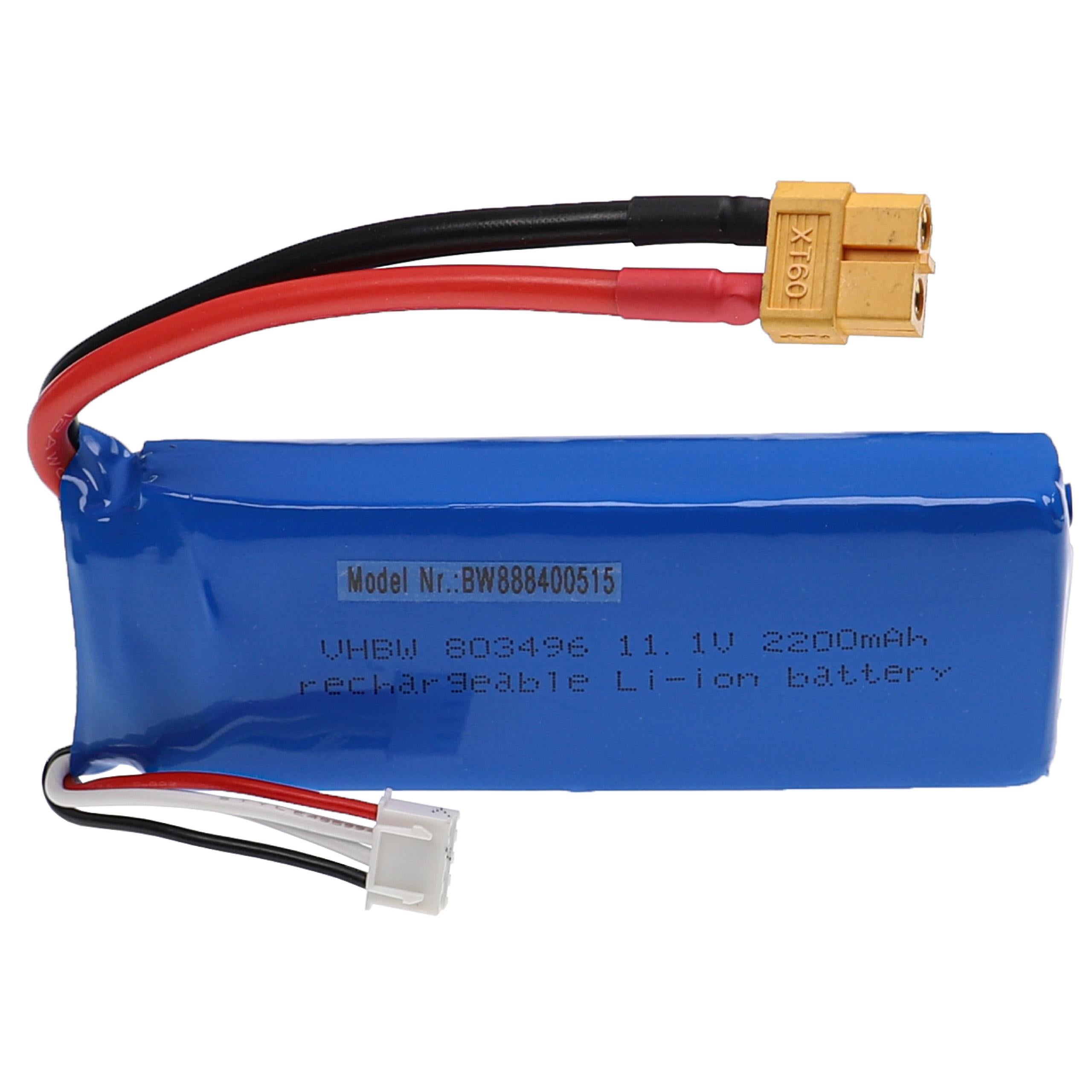 Vhbw Batterie Compatible Avec XT60 Connecteur Pour Modéle RC Par Ex Voiture De Course Avion 2000mah 14 8v Li Polymere 91 X 36 X 28 Mm 85680193 Vhbw Batterie Compatible Avec XT60 Connecteur Pour Modéle RC Par Ex Voiture De Course Avion 2000mah 14 8v Li Polymere 91 X 36 X 28 Mm 85680193