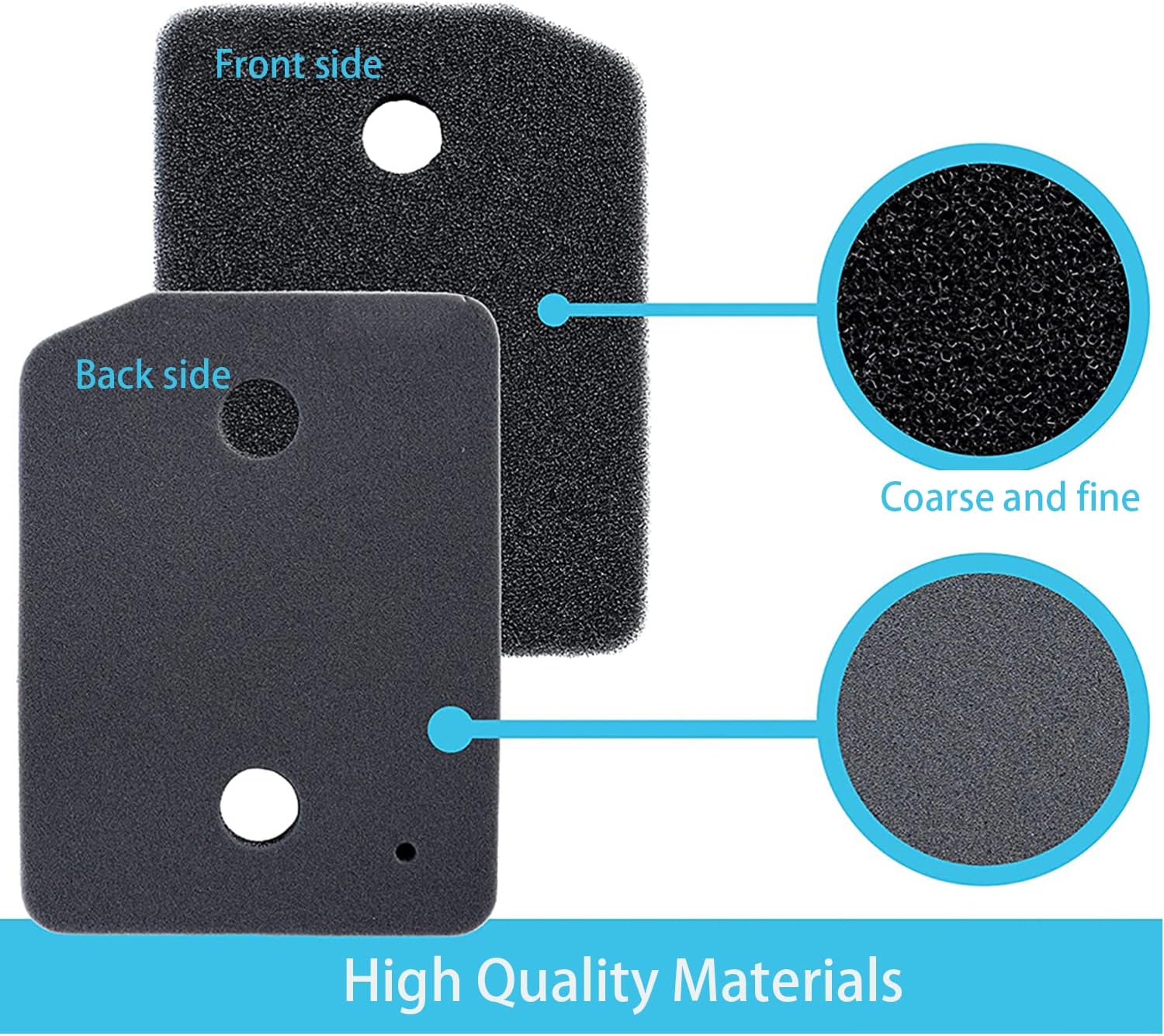 Filtr gąbkowy piankowy do suszarek kondensacyjnych - odpowiedni do suszarek bębnowych Miele - 210 x 155 x 30 mm - 09164761 -9164761 - 4