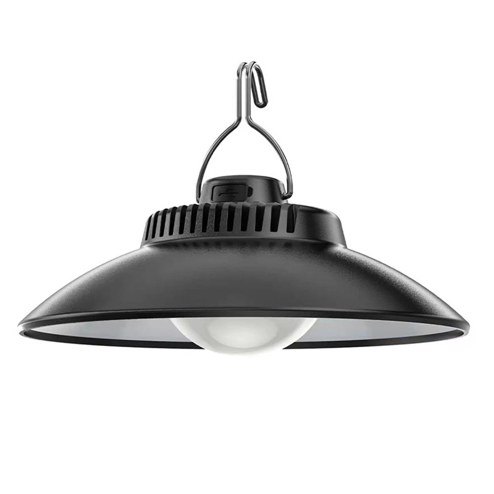 Lampa kempingowa LED ładowana przez USB - Retro latarnia kempingowa LED - Wodoodporna - 1200 mAh - Do kempingu, awaryjnych przerw w dostawie prądu