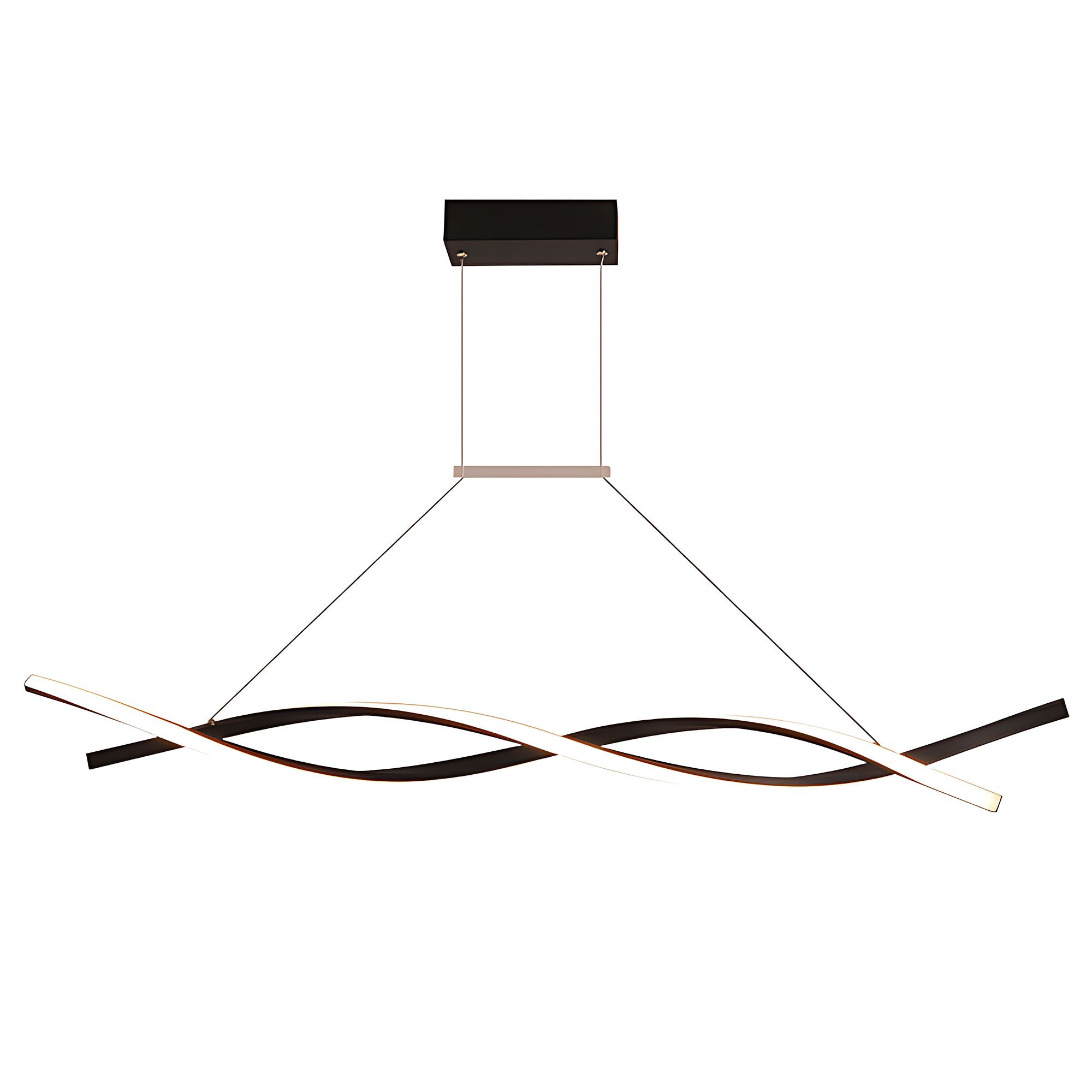 Lampa Sufitowa Wisząca Toolight Lhj020-Cp Czarny Led