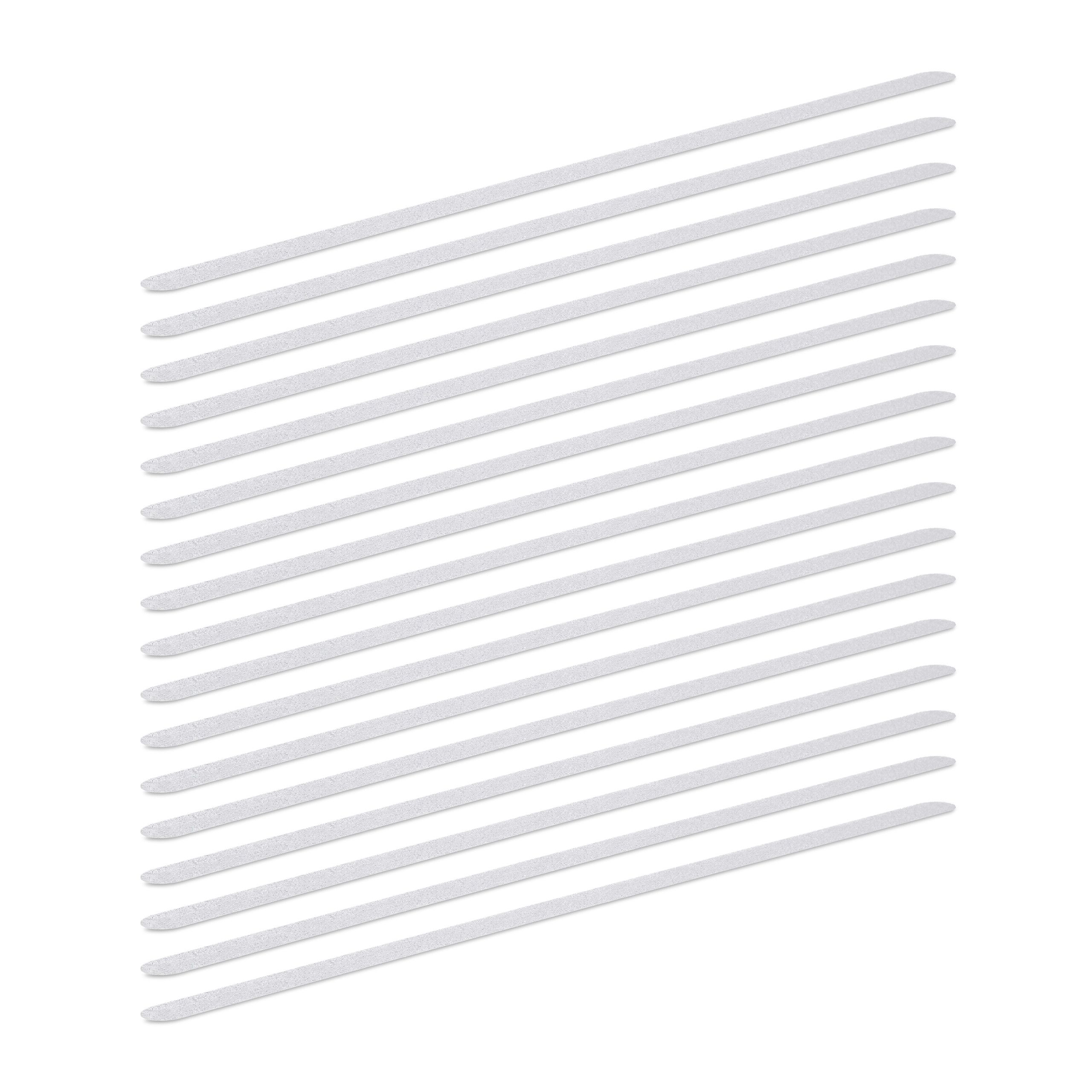 Indigos UG Viper Strisce Adesive Per Auto - Bianco Opaco, 400x15 Cm, Rimovibili