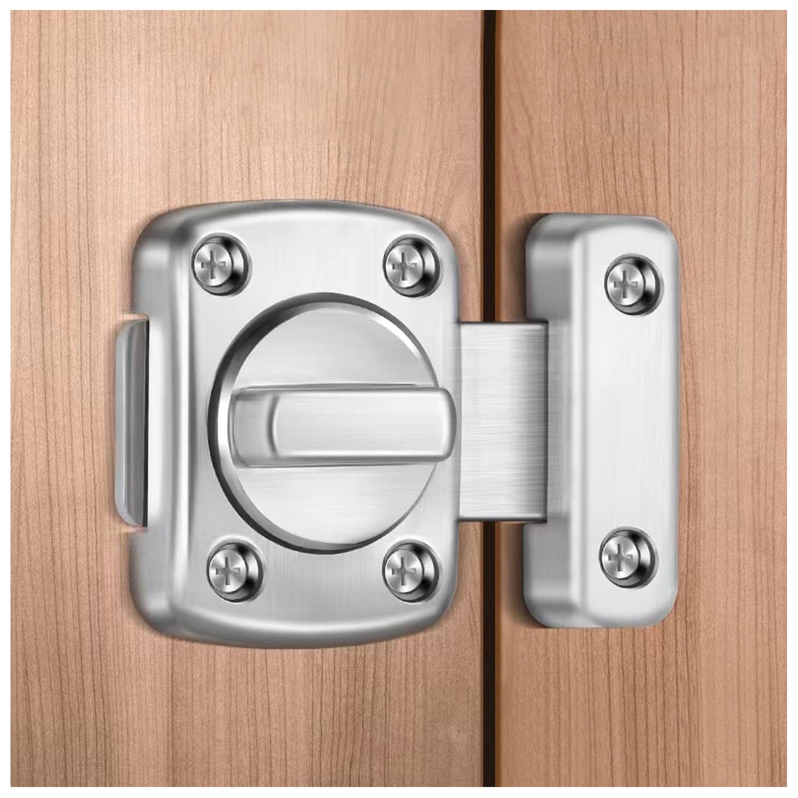 Zamek do drzwi zapewniający bezpieczeństwo w domu, zasuwa obrotowa, zamek do drzwi, zamek obrotowy do łazienki, toalety