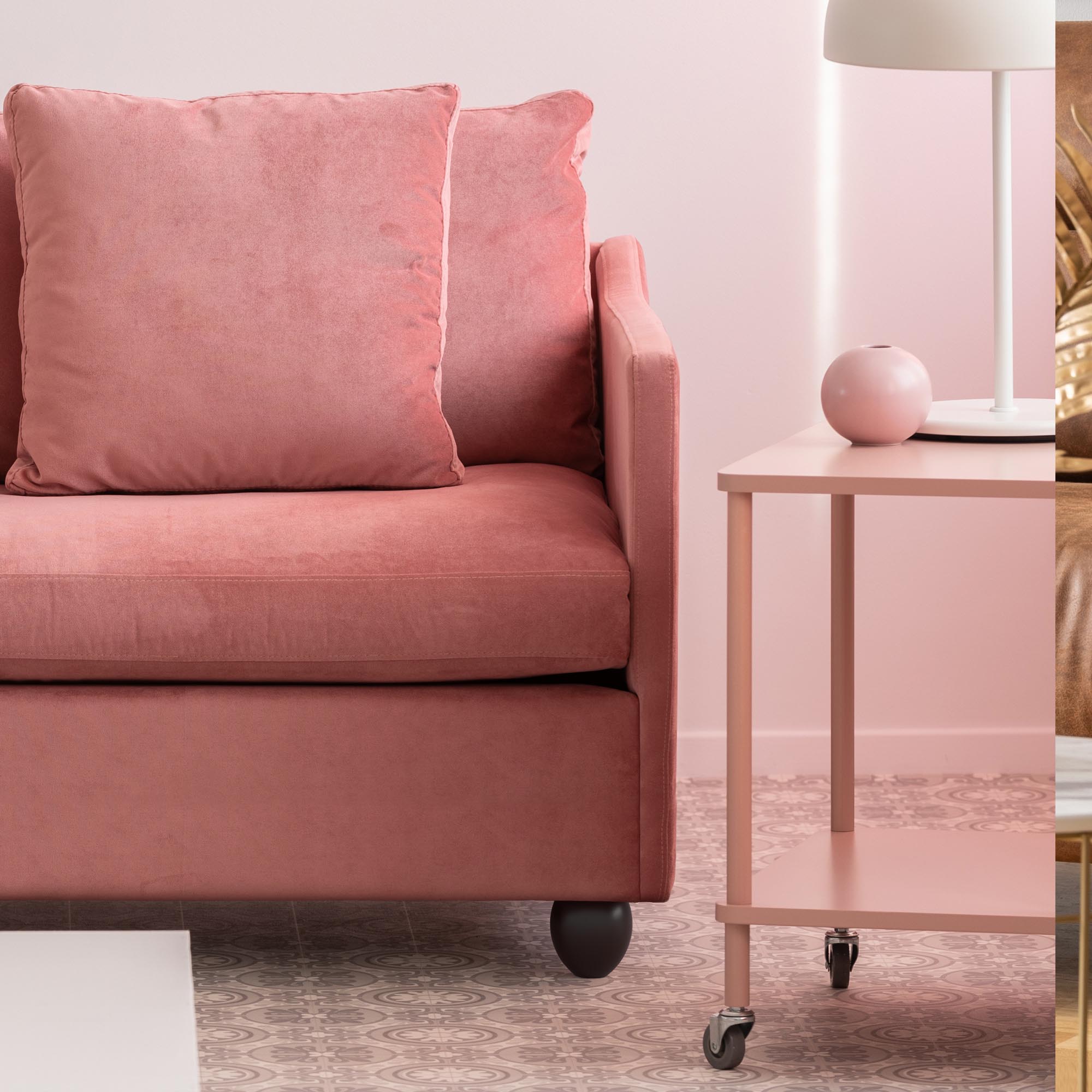 Pied de meuble en bois | Style fonctionnel | En hêtre | Finition wengé | Mesures 64*64*70mm | Hauteur : 7 cm | Installation facile | 1 unité - 5