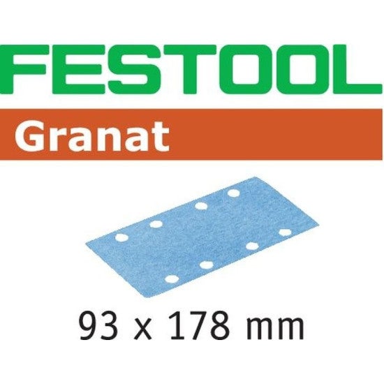 Festool Abrasif maillé STF 80x133 P240 GR NET/50 Granat Net, 50 pièces