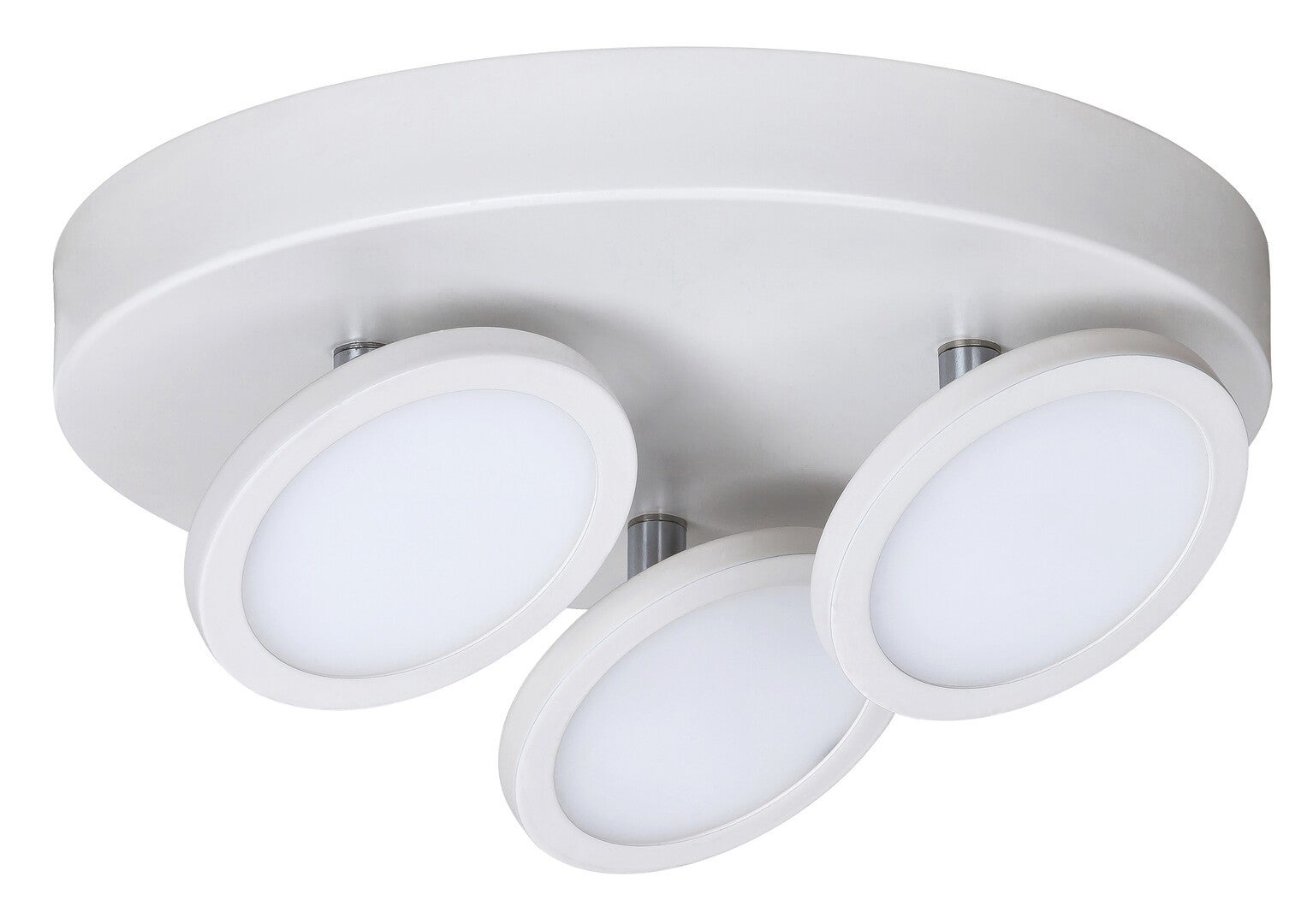 Plafon Elsa okrągły biały matowy LED 18W 4000K 1260lm wym: 6 x 25 cm IP20 metal Rabalux