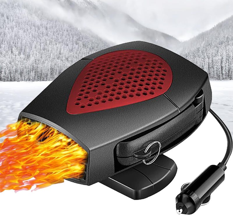 24 V, ogrzewacz samochodowy z gniazdem zapalniczki, 150 W, przenośny elektryczny wentylator, dmuchawa gorącego powietrza z wtyczką do zapalniczki (cz - 2