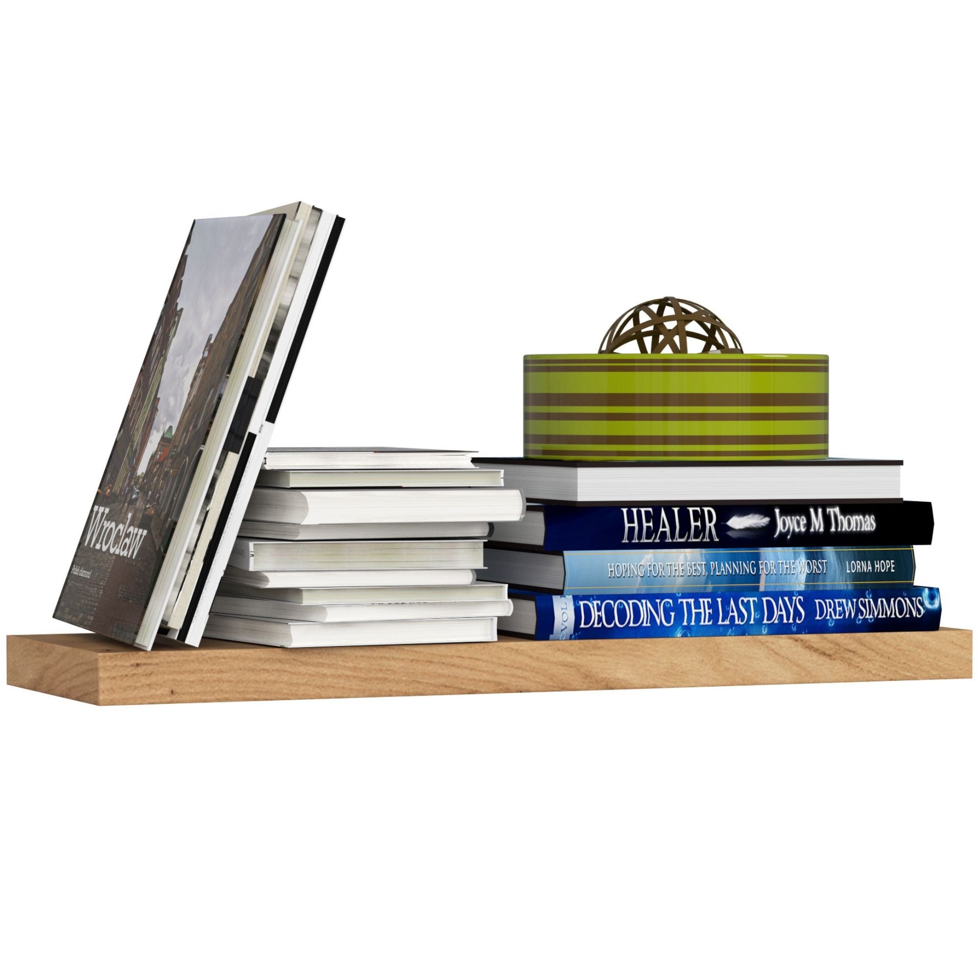 Półka AKORD PS3 Dąb Sonoma 60 cm kolor Dąb Sonoma mat 1 półka 60x20x3,2 cm