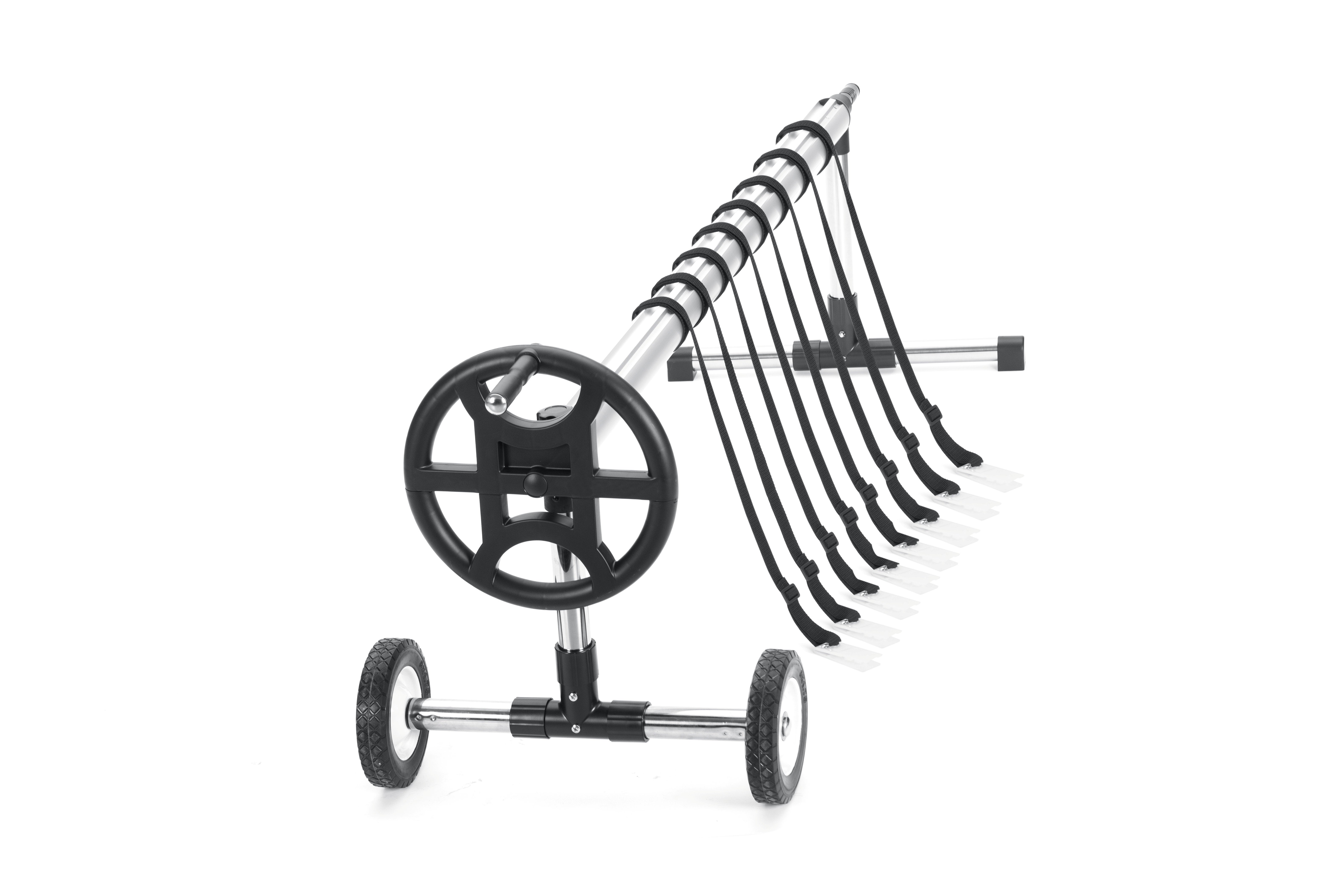 COIL Zwijacz folii solarnej do basenu stalowo-aluminiowy do basenów od 3m do 5.7m szerokości - 5