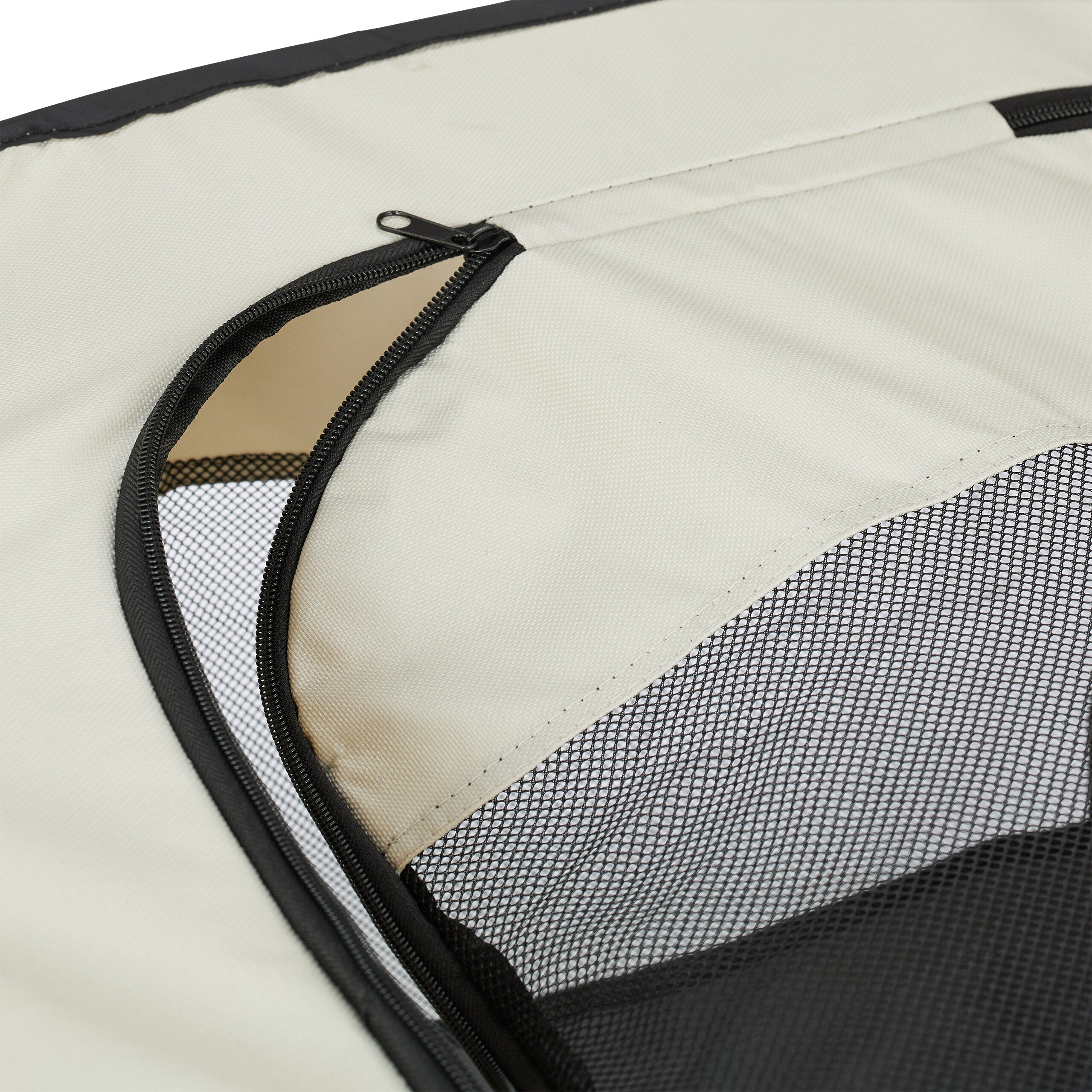 Parque Perros Plegable, 43 x 71 x 55 cm, Corral Cachorros Interior y Exterior, Tejido Oxford, Multicolor, Relaxdays - 8