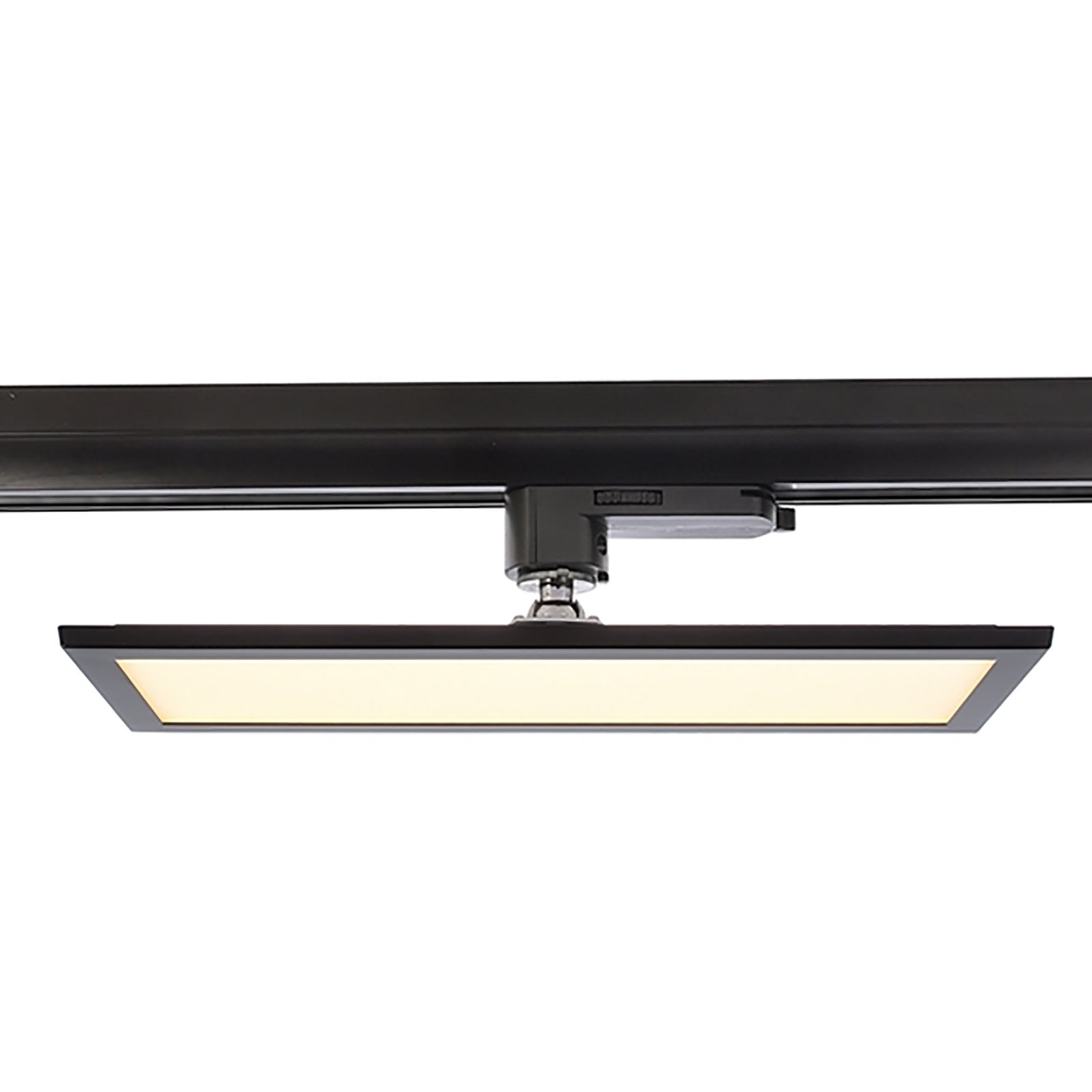 Trójfazowy panel szynowy LED, nowoczesny regulowany reflektor 20W do wnętrz biurowych, witryn sklepowych 230V KOLOR ŚWIATŁA CZARNY 3000K