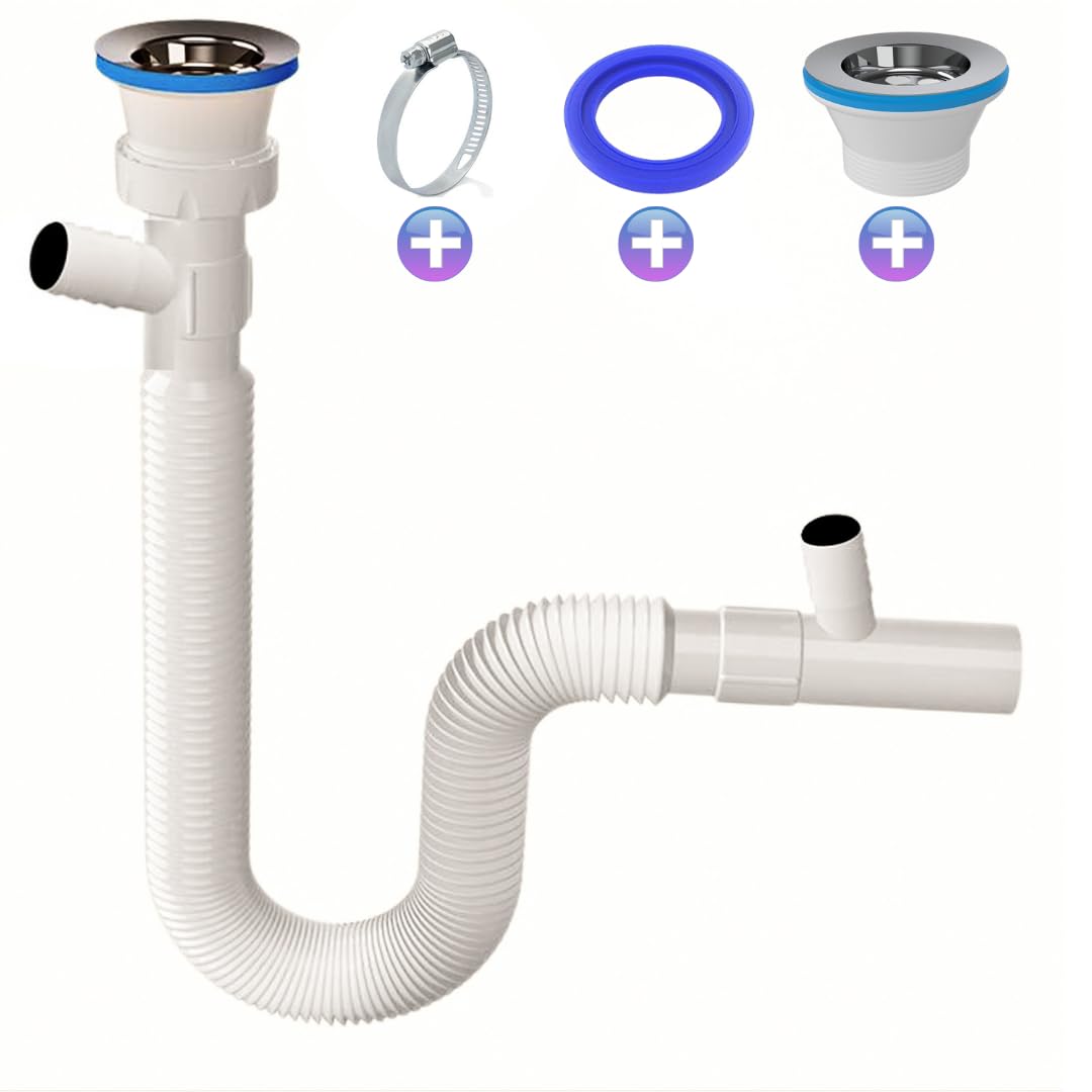 Tubo flessibile di scarico per lavatrice/lavastoviglie 3 m Tubo flessibile di scarico per lavatrice/lavastoviglie 3 m