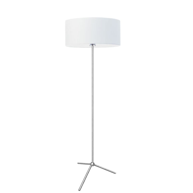 Lampa stojąca podłogowa z abażurem walec 40cm CARALA
