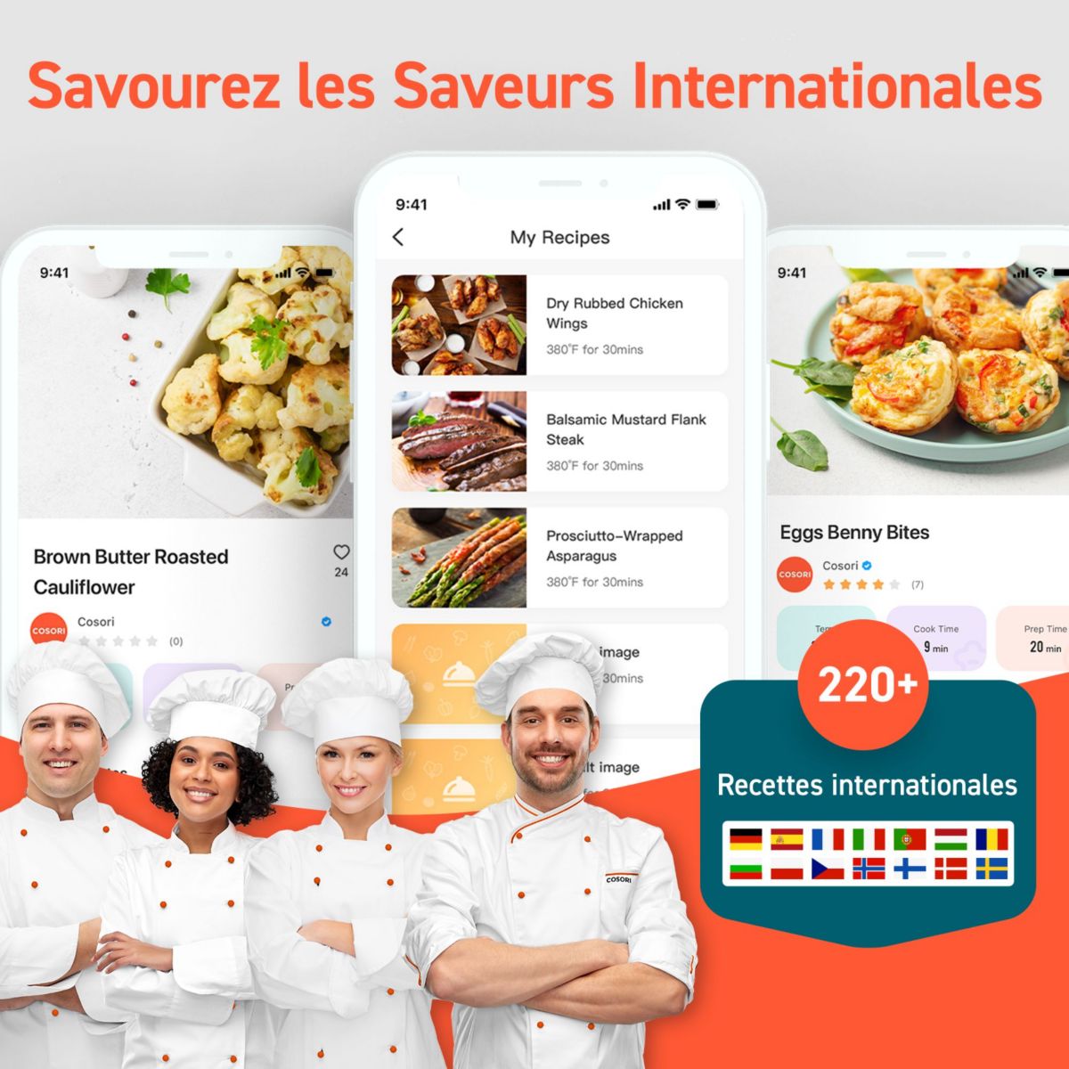 Friteuse sans huile COSORI KOSP0027EUN Twinfry Chef Édition 10L - 8