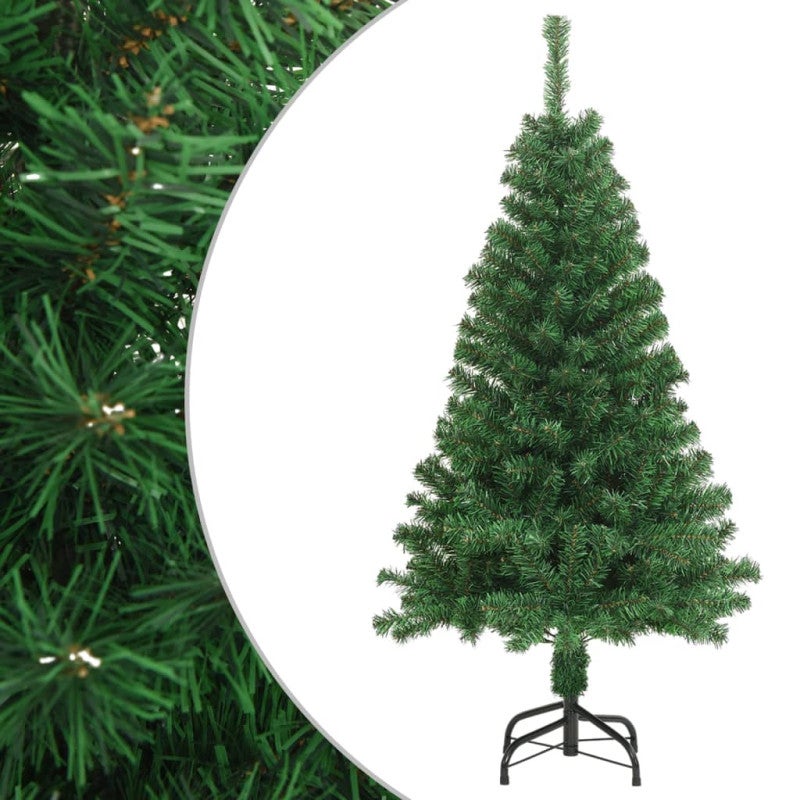 VidaXL Albero di Natale Artificiale con Neve Fioccata Verde 150 cm PVC