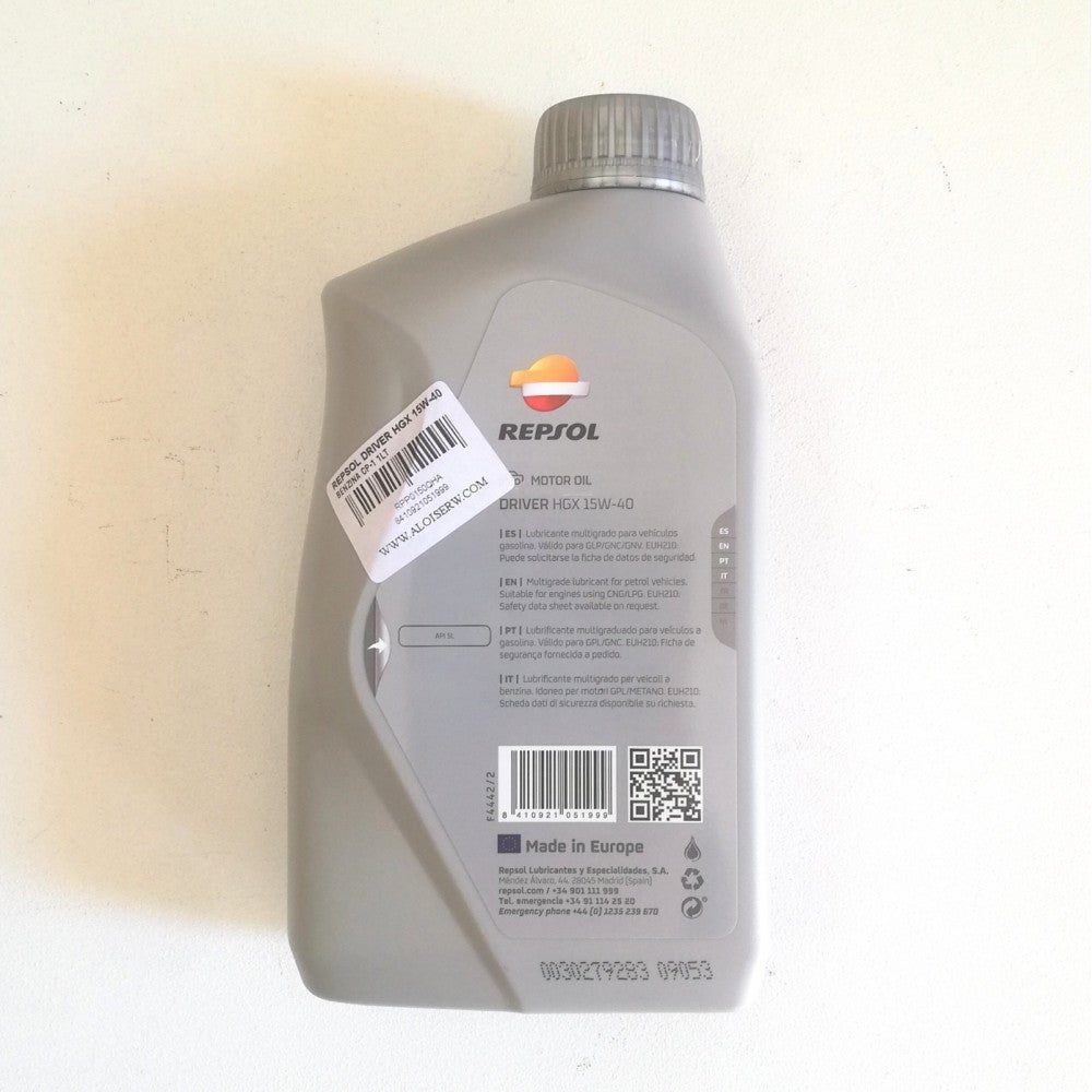 NUOVO OLIO MOTORE 5W30 C2 C3 Repsol Sintetico Benzina E Diesel Fusto Da - Foto 7