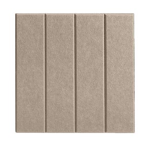 Panneaux Muraux Auto-adhésifs Effet Bois Brun Foncé, Mosaïque Gris-bleu Mat, 300x300mm