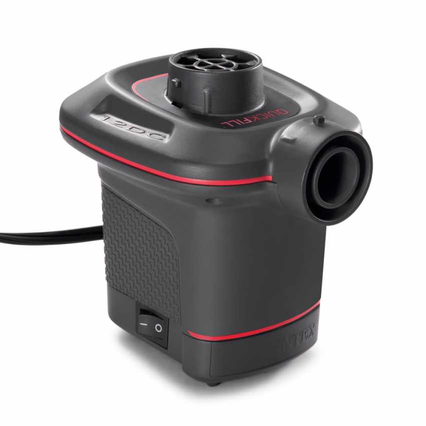 Pompe électrique portable QuickFill avec allumecigare pour gonfler et dégonfler Intex 66636