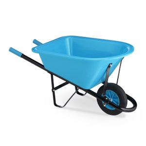 Brouette Enfant Relaxdays : Jouet Jardin Métal Vert Pour Sable Et Feuilles