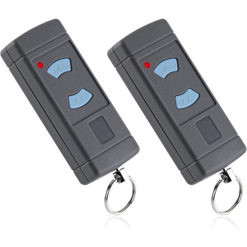 Zestaw 2 niebieskich przycisków do nadajników garażowych 868 MHz, zamiennik dla HORMANN HSE2-868 HSM4-868 HSE4-868, kompatybilny z Tubauto HSM4-868 HS