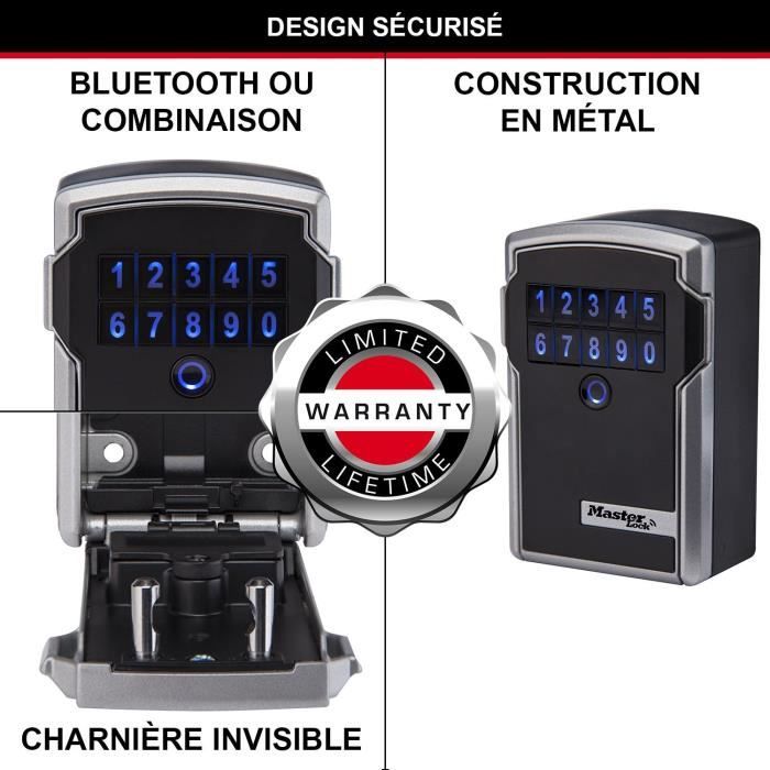 Boîte À Clés Masterlock Sécurisée Bluetooth 5441eurd - 6
