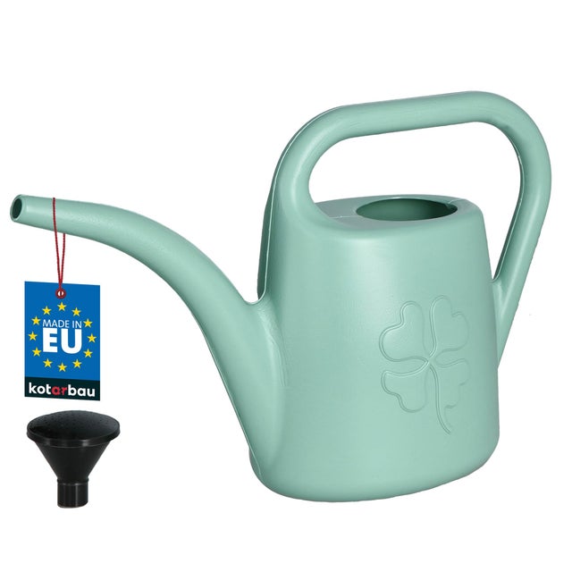 Konewka Ogrodowa Plastikowa - 1,8 L - Konewka do Ogrodu z Sitkiem - Podlewanie Roślin - Szałwiowa KOTARBAU