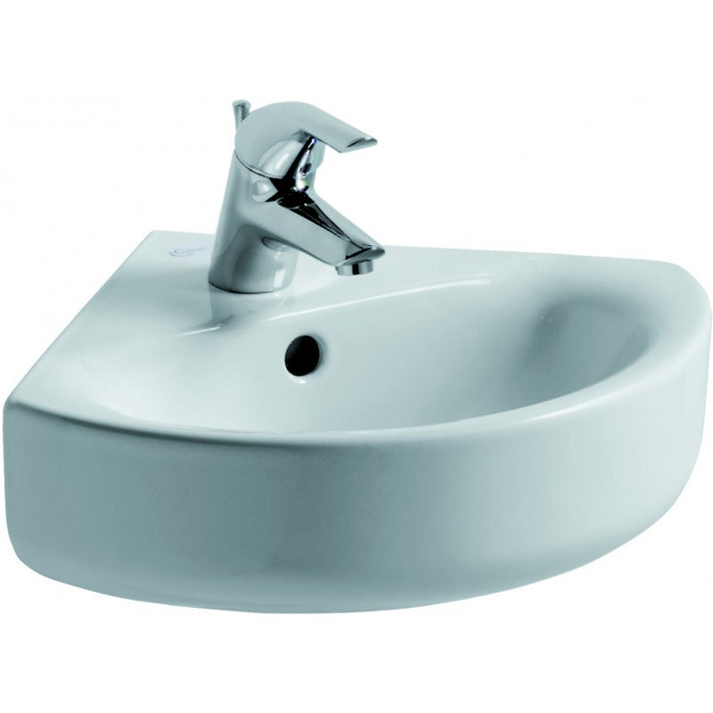 Ideal Standard CONNECT Lavabo d'angle 340 x 340 mm blanc Ideal Plus ...