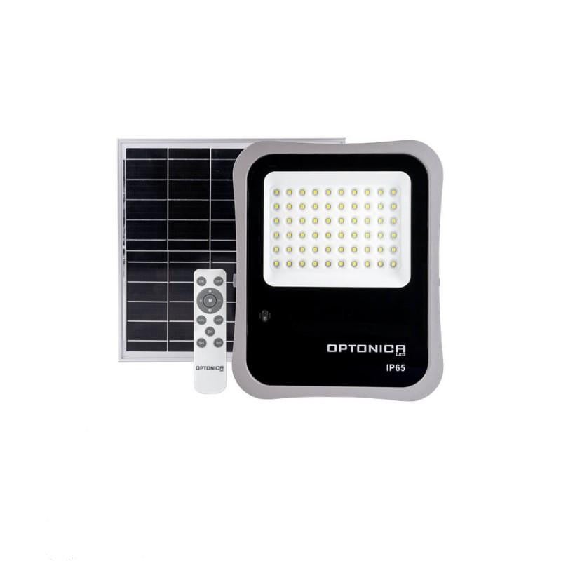 Proiettore a LED solare 20W - 1800LM - 6000K - IP65 - Telecomando - 2
