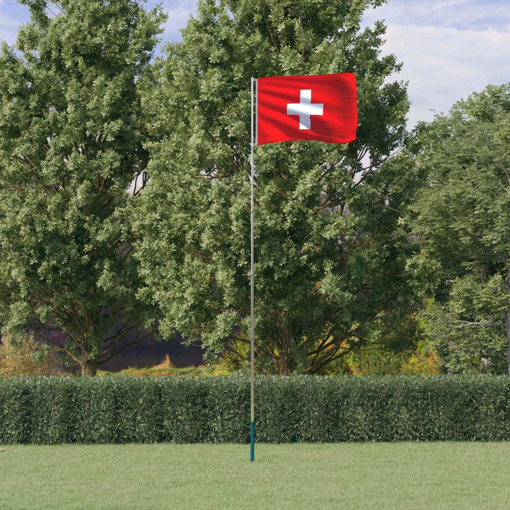 Bandiera Svizzera Premium 150x90 Cm - Bandiera Svizzera Durevole E