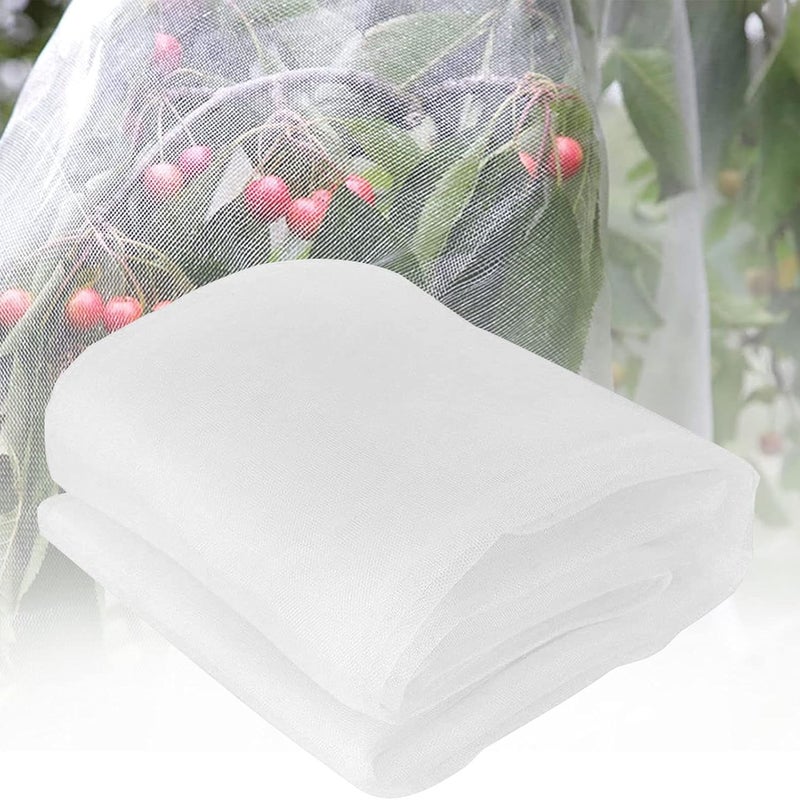 Siatka przeciw owadom, siatka ochronna na rośliny, siatka przeciw owadom do ogrodów warzywnych, odpowiednia do owoców, kwiatów, upraw, 3 x 10 metrów