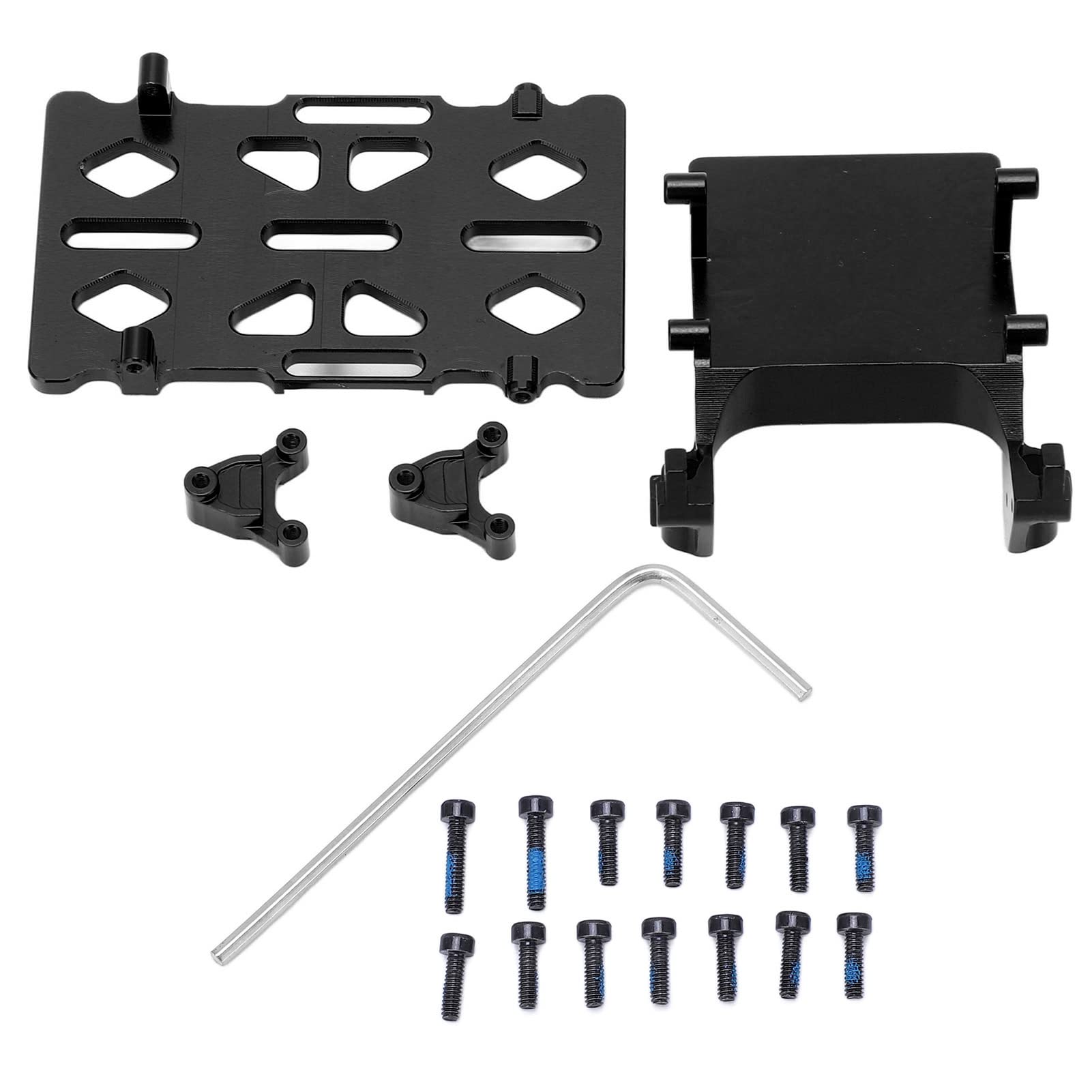 Support de Plateau de Batterie Universel en Métal, Kit de Pince de Maintien Réglable avec Pince Métallique, pour Réparation de Batterie de Voiture et Bateau