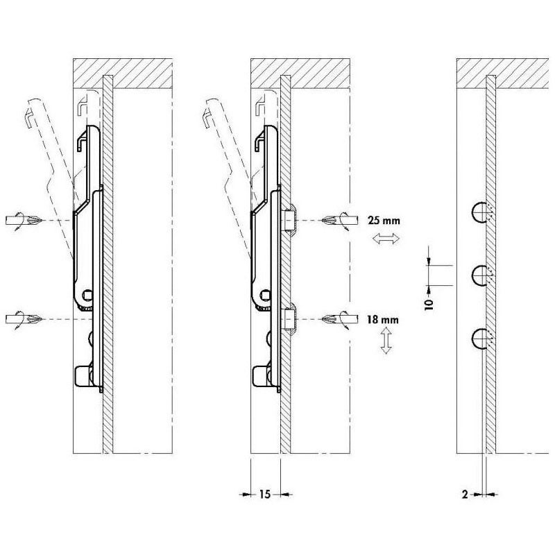 Support élément haut - Sens : Gauche - CAMAR - 3
