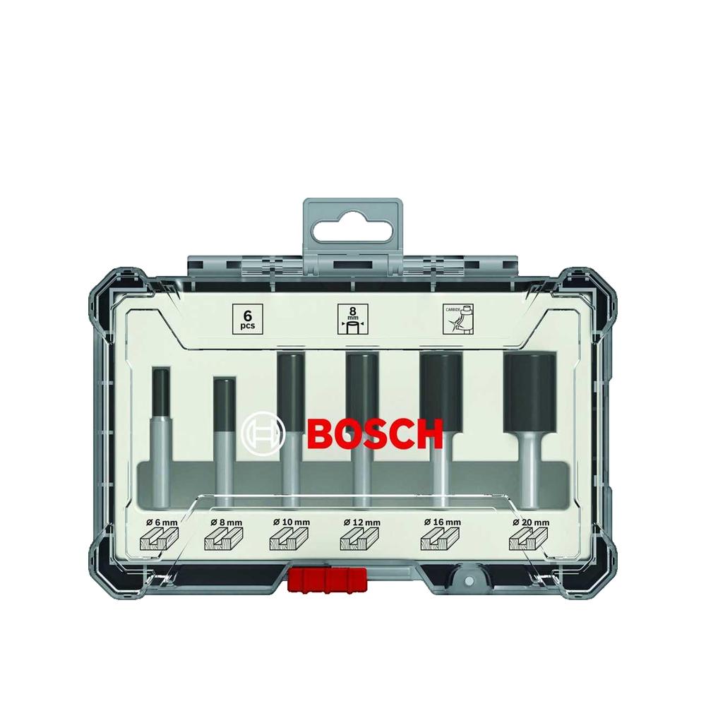 Jeu de fraises à rainurer Bosch, 6 pces, tige 6mm Bosch Professional NEW-22331 - 2