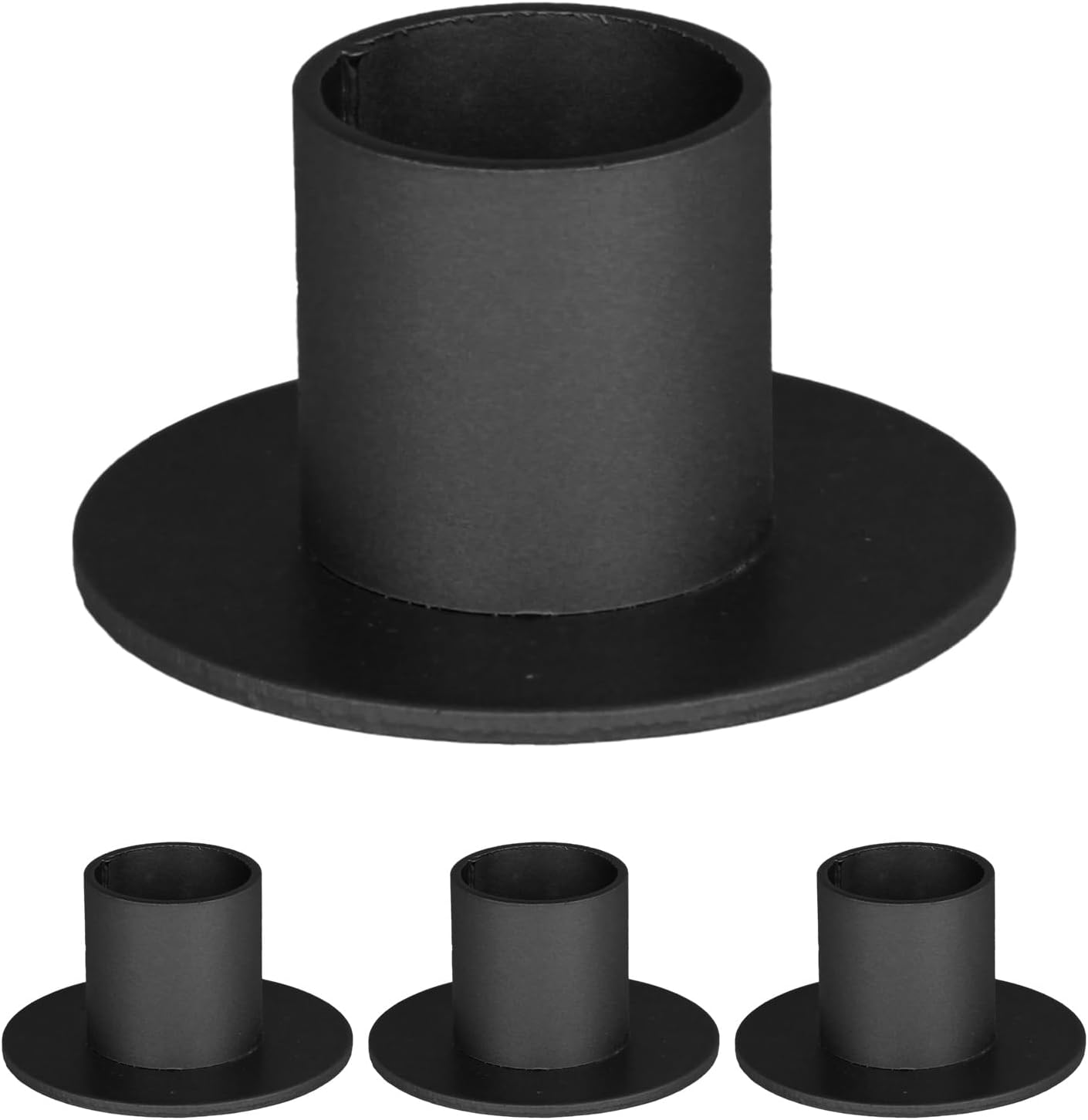 Chandelier de table en fer forgé noir | Leroy Merlin