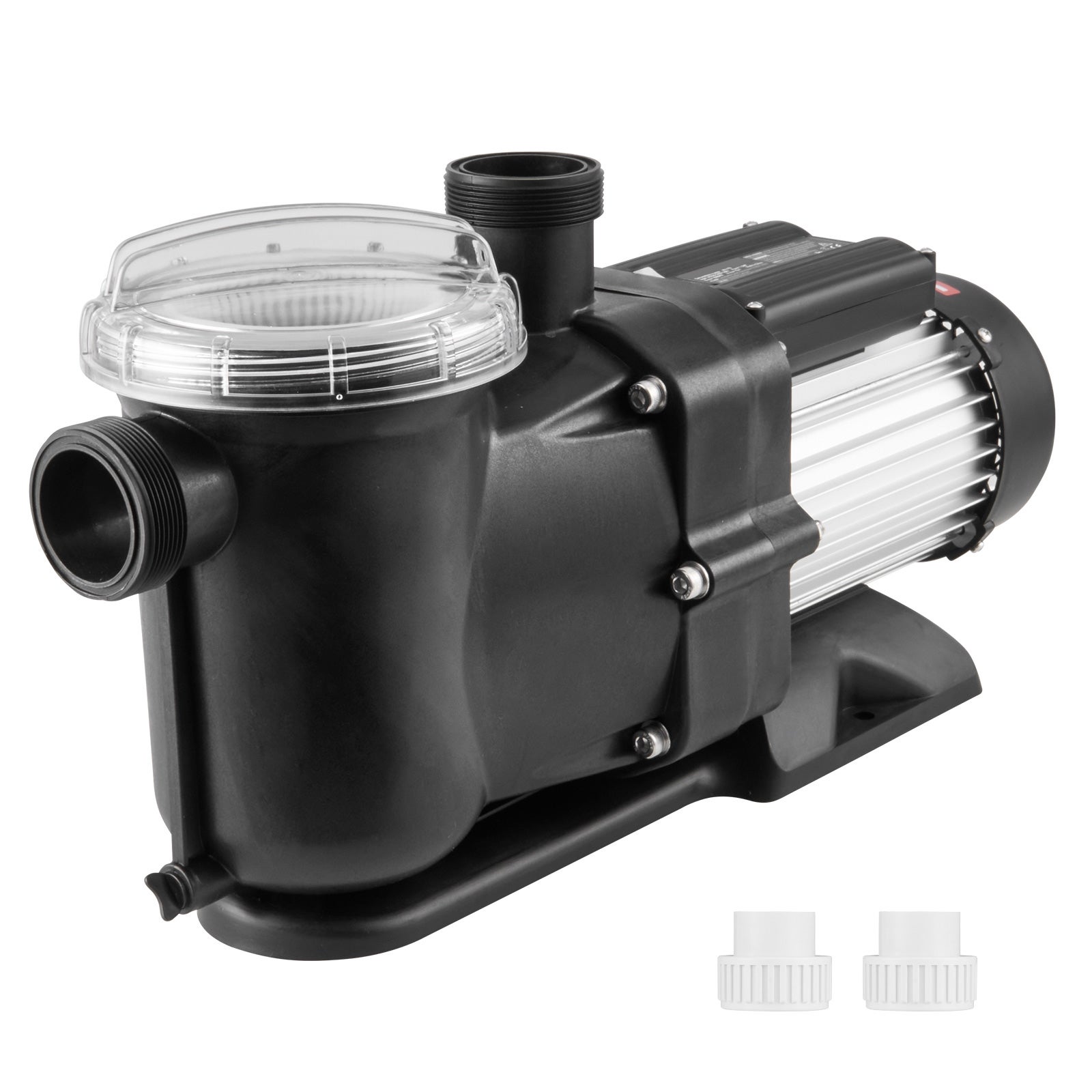 Pompe de piscine hors sol SucceBuy 1,5 CV,100 GPM,220 V,2 850 tr/min,hauteur max. 15 m,avec panier filtrant - 3