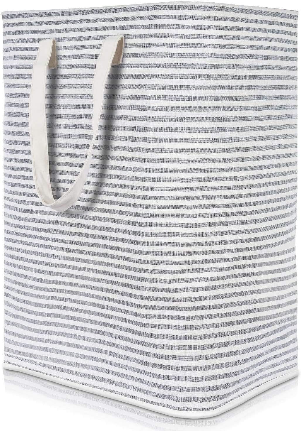 Panier à Linge Pliable Yolistar 75L - Sac à Linge Sale Avec Cordon