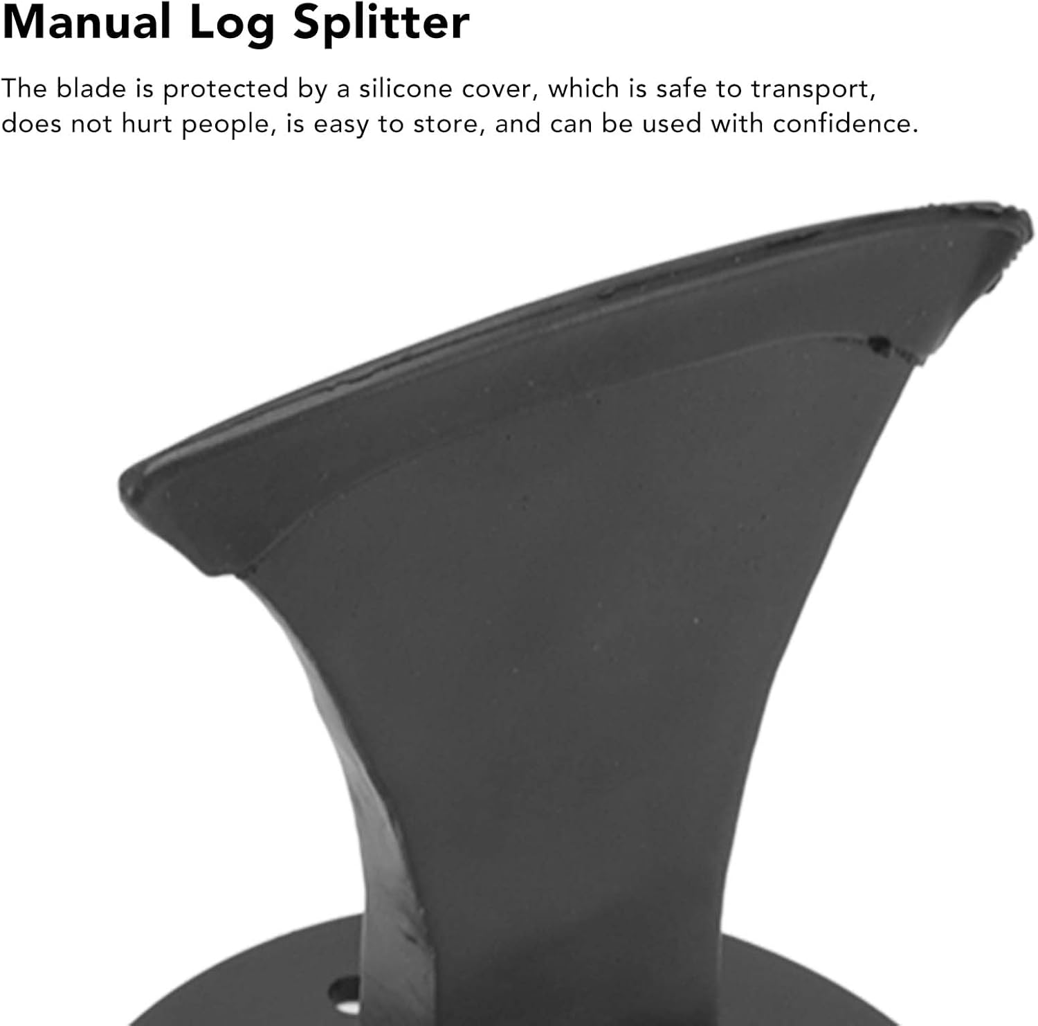 Fendeur de bois, coin fendeur de bois, fendeur de bois robuste, pour fendre le bois manuellement, petit poêle à bois, petite cheminée - 6