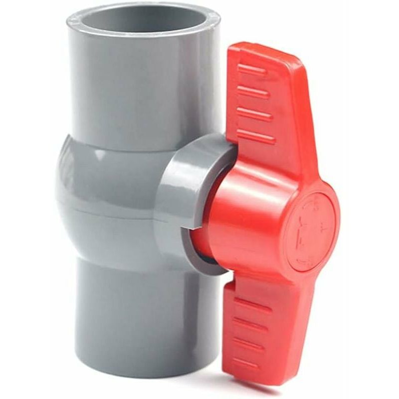 Zawór kulowy z PVC, plastikowy zawór kulowy (φ40 mm)