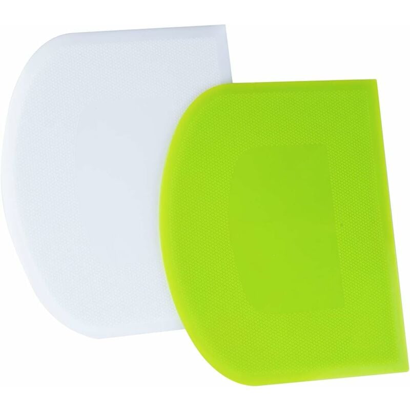 Set De 2 Paños Limpiadores + Raspador De Masa | Malla De Alta Calidad Sin Arañazos | Para Cocina, Horno Y Superficies Delicadas