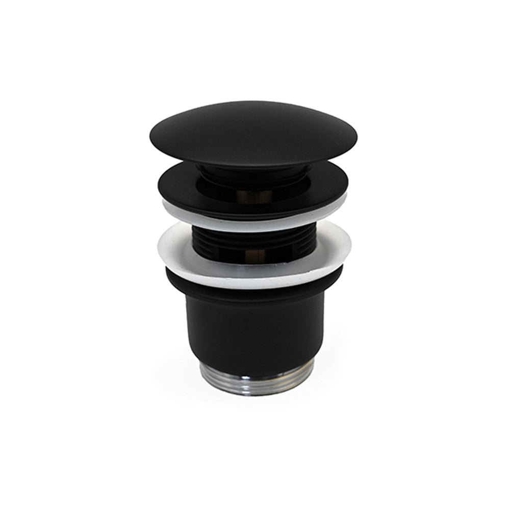 Piletta Lavabo Senza Troppopieno - Nero Opaco, Click Clack, Per Bagno E Cucina - Foto 7