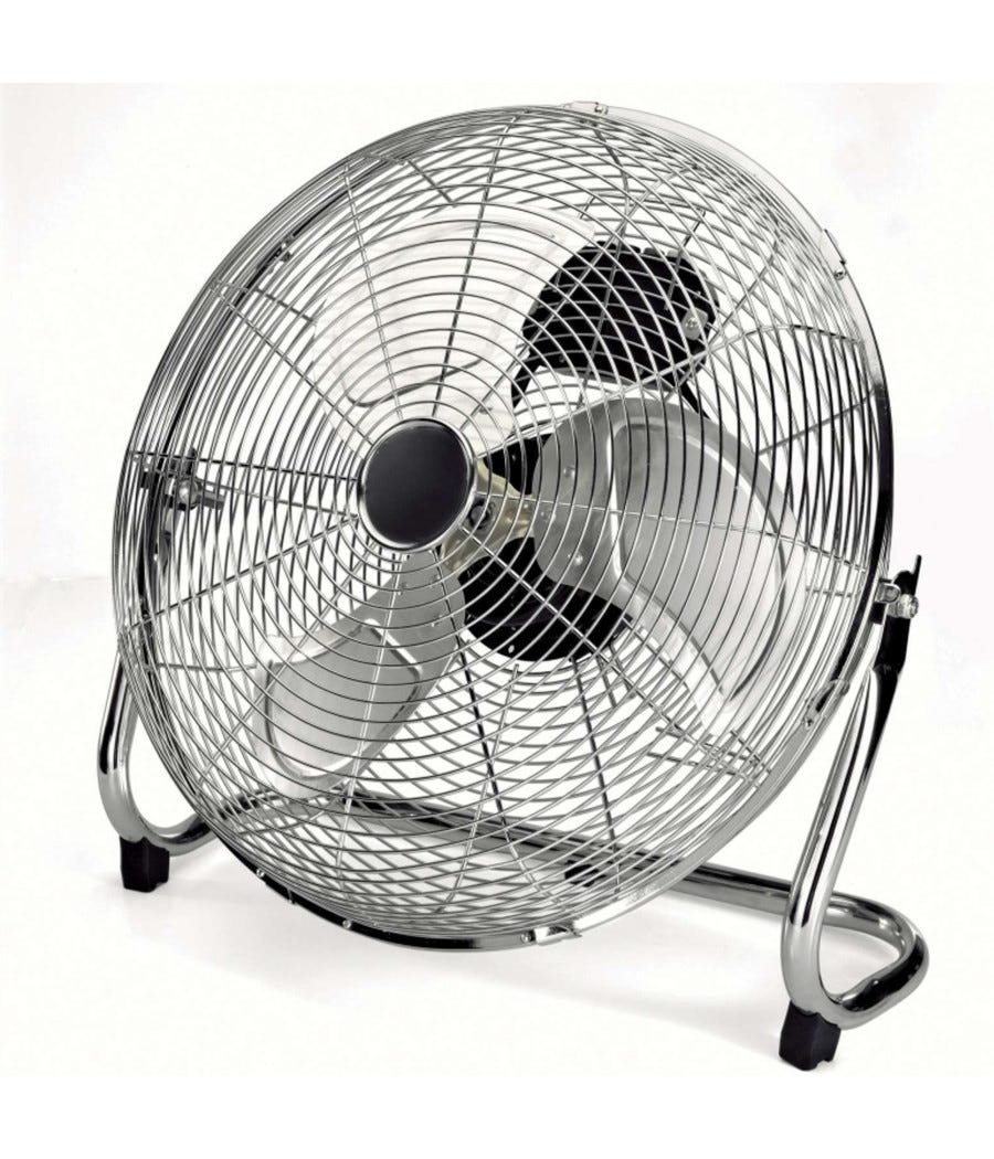 Ventilatore Da Terra Industriale Melchioni 45cm - 3 Pale In Metallo, 3 Velocità, 90W, Griglia Di Sicurezza - Foto 4
