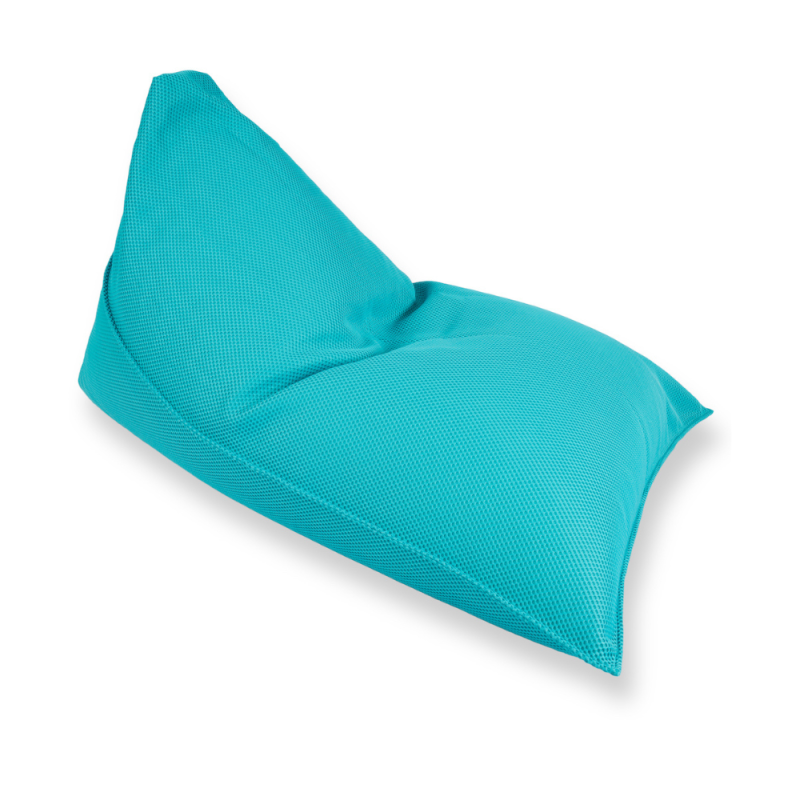 Pouf piscine XL flottant 140x120x90 cm extérieur piscine terrasse jardin SANS billes bleu (LBF140120-4) - 4