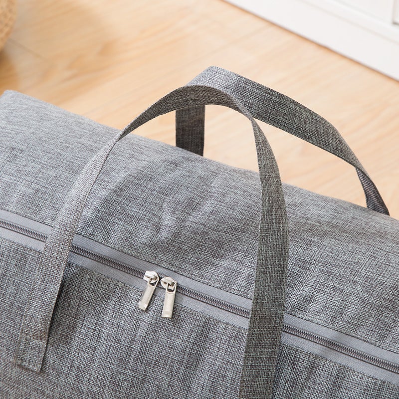Lot de 2, Sac de Rangement pour Couette en épais, Sac Rangement Vetement Sous Lit Housse Rangement Couette avec Poignée Renforcée pour Édredons Couve - 4